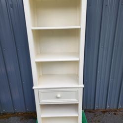 Tall Wooden Cabinet / Bookcase