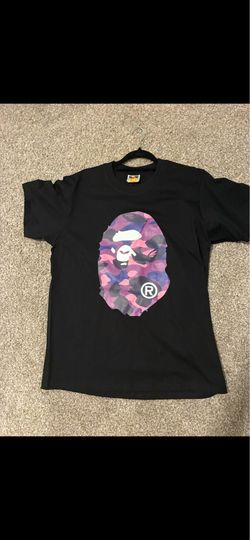 Bape shirts purple