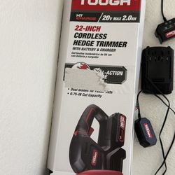 12” Cordless Hedge Trimmer.