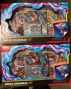 Mega greninja ex pokemon box $55