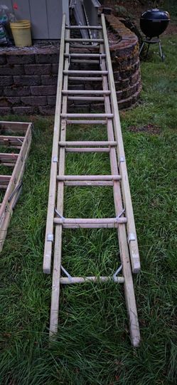 20 foot wood extension ladder