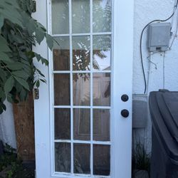 36 Inch Metal Exterior Glass Door 