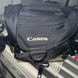 Canon Camera with 2 Lenses