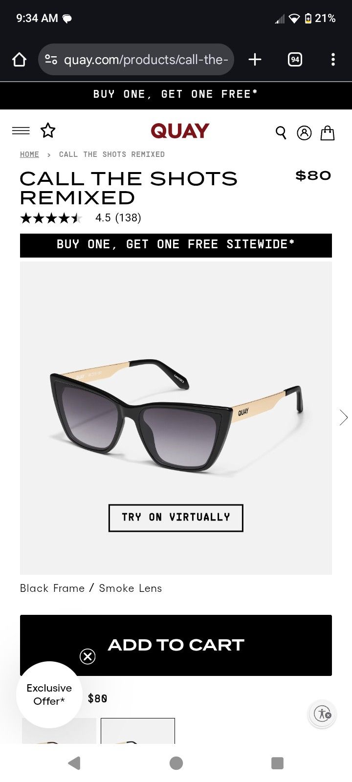 Quay Women Sunglasses