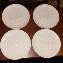 Blessed Or Grateful Plates