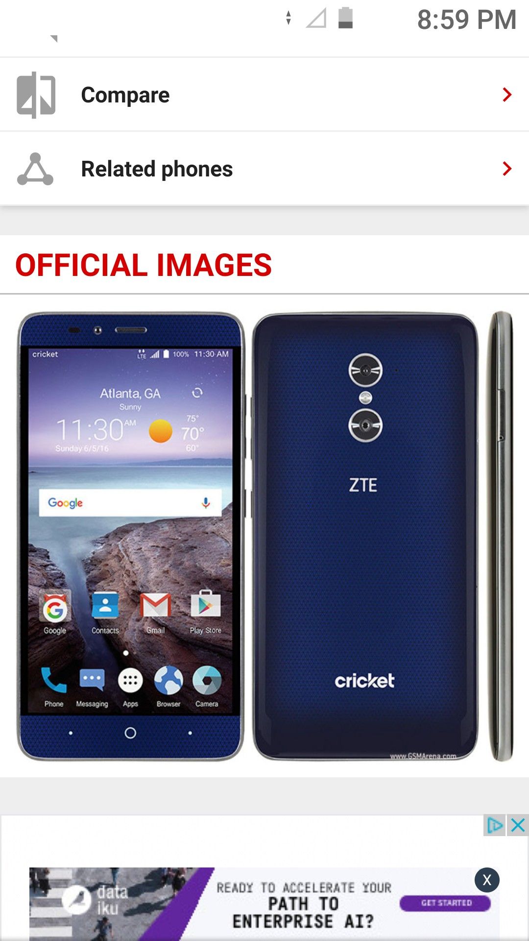 ZTE GRAND X MAX 2