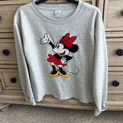 Large Minnie Mouse Sweatshirt 