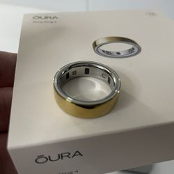 Brand New Gold Oura Ring 4 Size 13