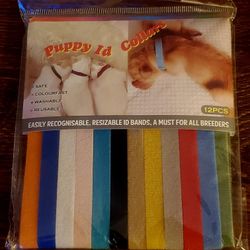 Puppy Whelping ID Collars (Pack Of 12)