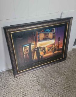 Midnight matinee framed picture