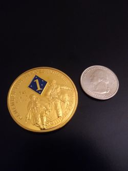 Gold Coin Collectible Marines