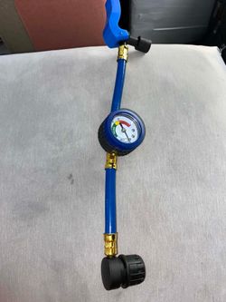 Coolant refill hose