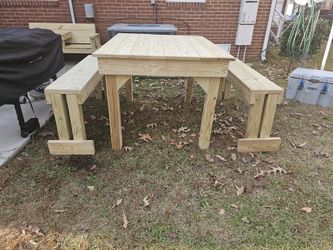 Table And Benches
