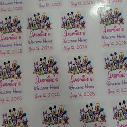 Custom Stickers. I Can Make Any Theme Or Photo You Would Like.
