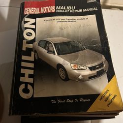 Chilton Repair Manual 