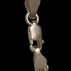 Women’s silver bracelet 8 inch   Ag  0.900