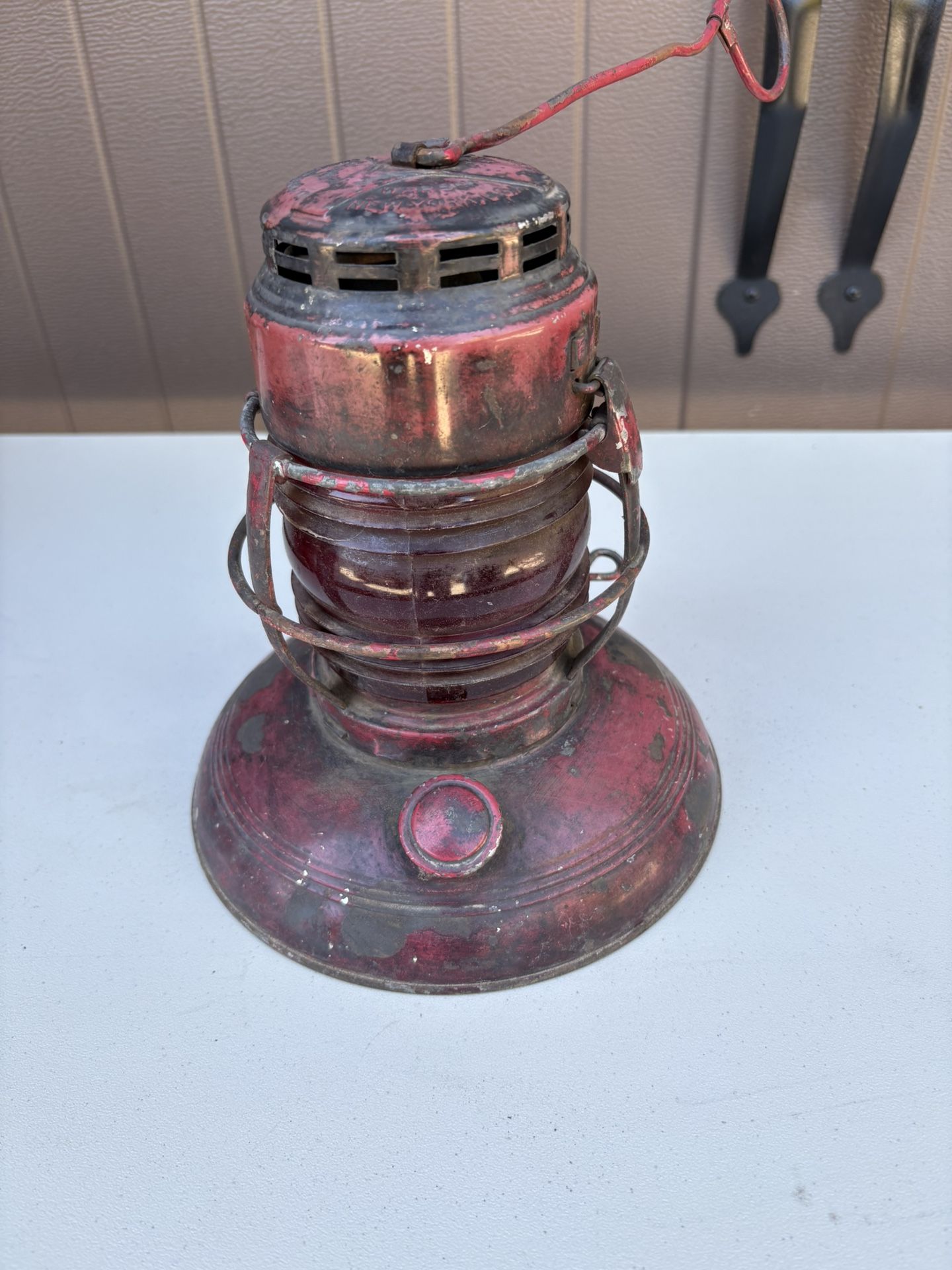 Antique No40 Traffic Card Lantern