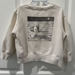 SET of 3 Kaws x Uniqlo x Warhol Graphic kids tops size 3-4