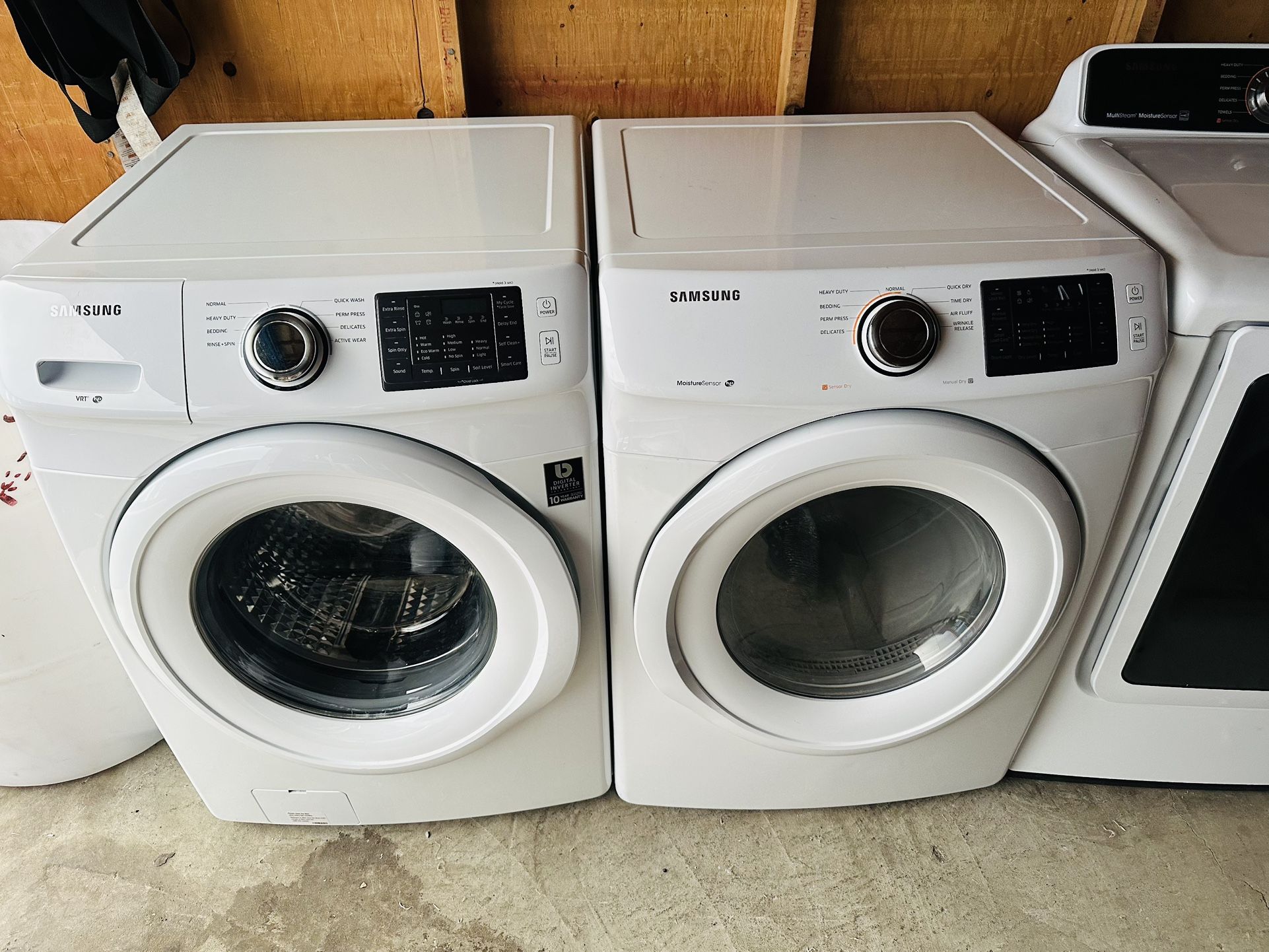 Samsung Washer And Dryer 220. V 3 Months Warranty Delivery Installation Everything $500