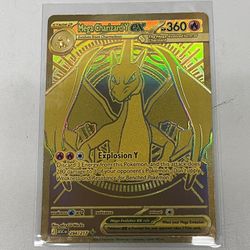 Pokémon Mega Charizard Y Ex Gold