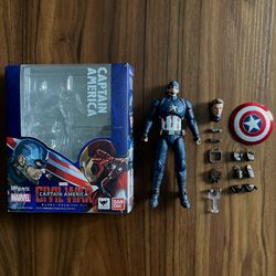 Bandai Tamashii Nations SH Figuarts Civil War Captain America