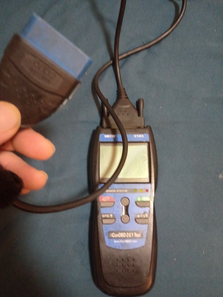 Can OBD2&1 Tool And New 12 Volt Battery With Charger And Extra Battery 
