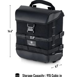 15L Viking Saddle Bag With Mount