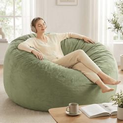 Bean Bag Chair (Oversized, SOFT & Comfortable).