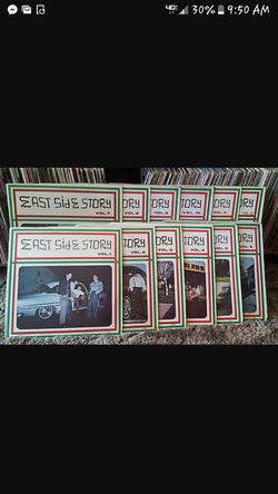 EAST SIDE STORY VOL 1-12 ORIGINAL LP'S ON USB ALSO OLDIES,RARE OLDIES, FUNK, OLD SCHOOL,FREESTYLE, DISCO,HIP HOP, ETC