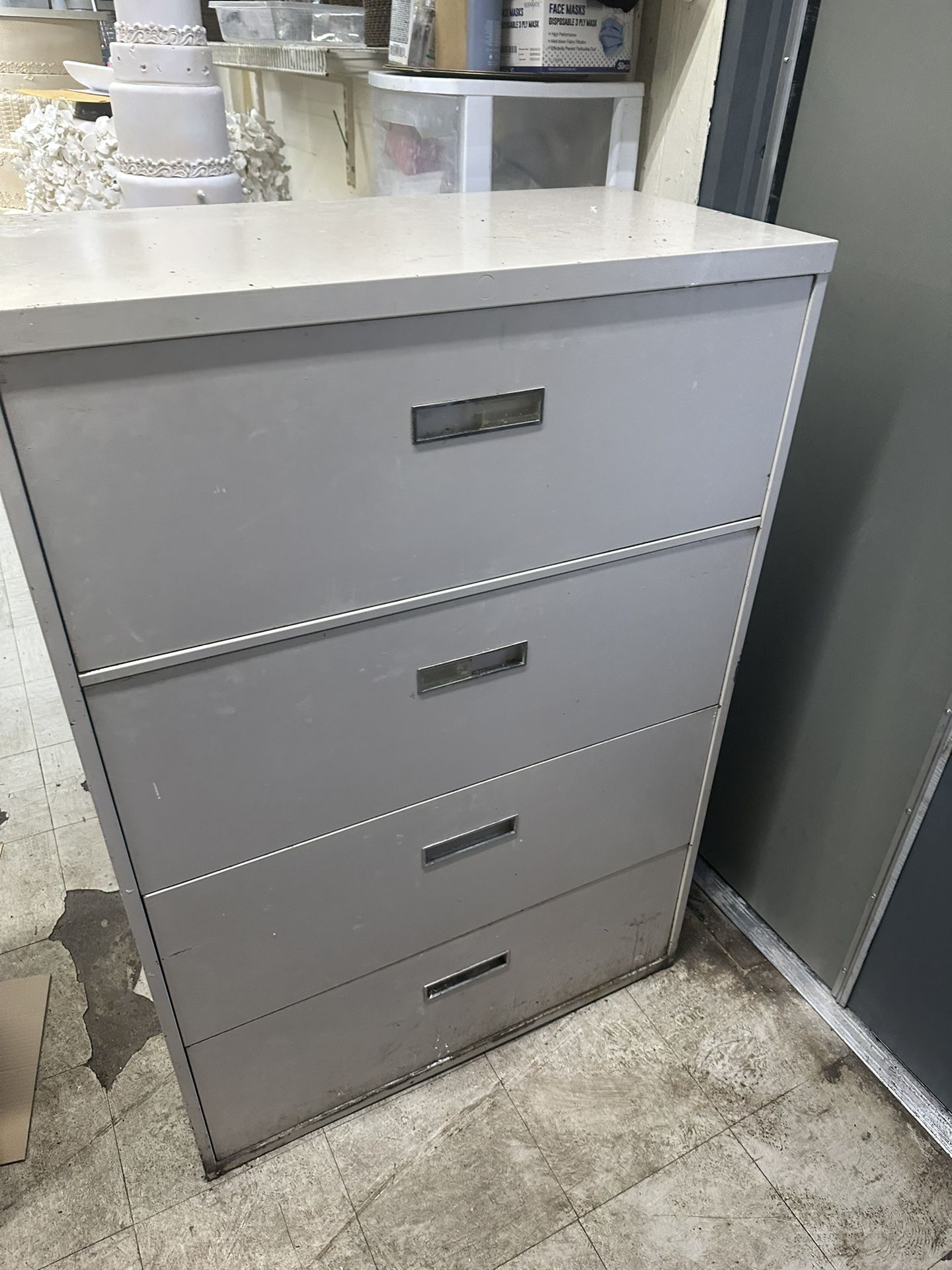 4-Drawer File Cabinet