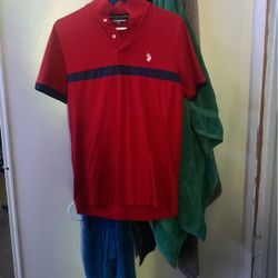 Red Polo Size S