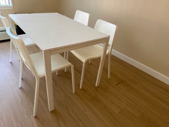 IKEA table and chairs