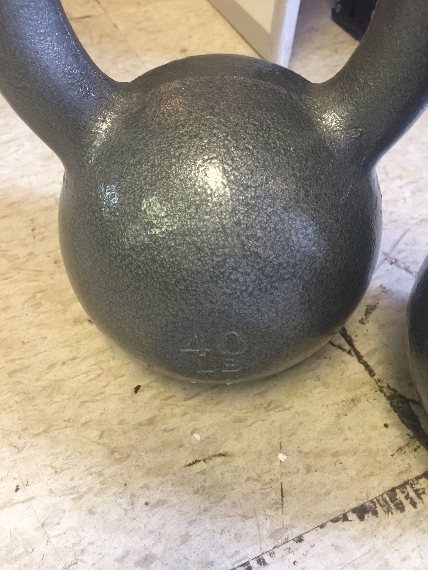 New: CAP Barbell Cast Iron Kettlebell, Grey: