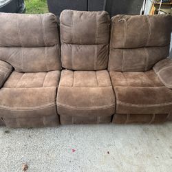 Sofa And Recliner 