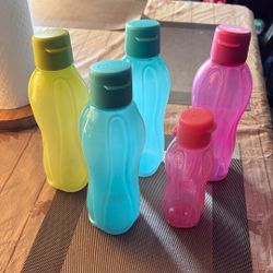 Tupper Ware Bottles 