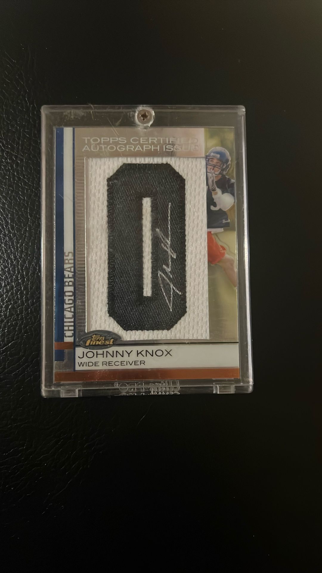 Johnny Knox Autograph