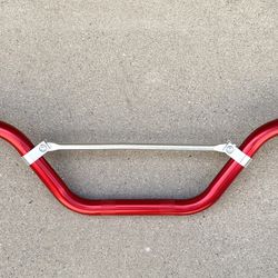 22mm 7/8" Motorcycle Handlebars Cross Bar for Pit Bike Mountain/Dirt Bike - Red