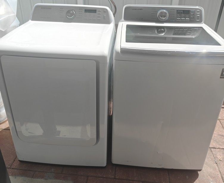 Samsung washer and dryer