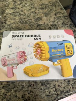 Mini Style Space Bubble Gun