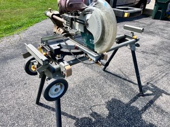 12” Sliding Compound Miter Saw w/ Stand used