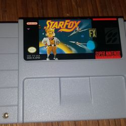 StarFox Super Nintendo snes