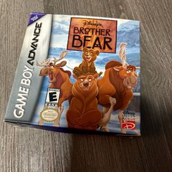 Brother bear Gba game box