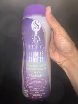 Bromine Tablets for Hot Tubs & Spas