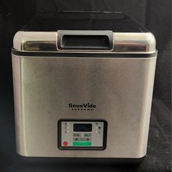 Sous Vide Supreme 11 Liter Water Oven Stainless Steel Model SVS10LS 