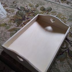 Wooden Craft Tray