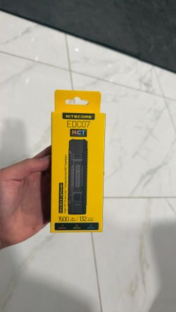 Nitecore EDC07 Rechargeable High CRI Three Color Temp EDC Flashlight 1500 lumens