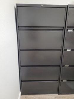 Office Storage Folder Cabinet 30Wx18Dx65Tall