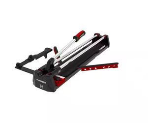 Husky 24 in. Tile Cutter with Tungsten Carbide Blade and Adjustable Gauge