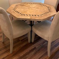 Table And Chairs Plus Coffee Table And Some Chairs