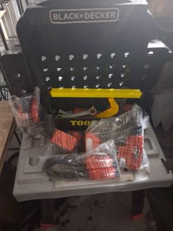 Black n decker tool table bench